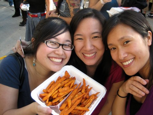 sweet potato fries, la street food festival